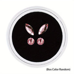 4pcs Sparkling Dental Tooth Gems Various Shapes and Colors for Teeth Jewelry