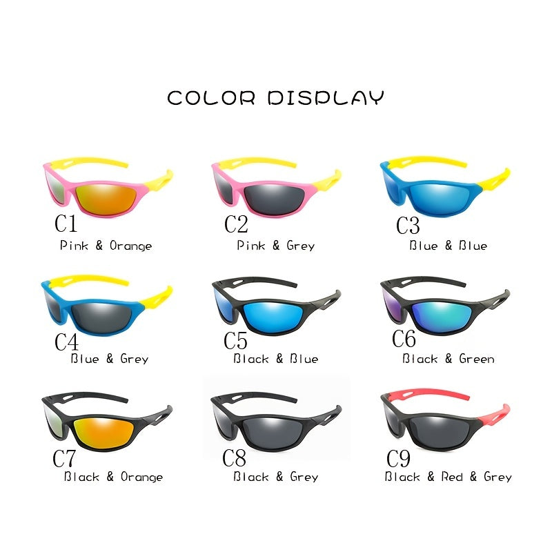 Kids Polarized Rubber Polaroid Sunglasses UV400