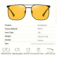 Men's Outdoor Sunglasses for Street Photography
