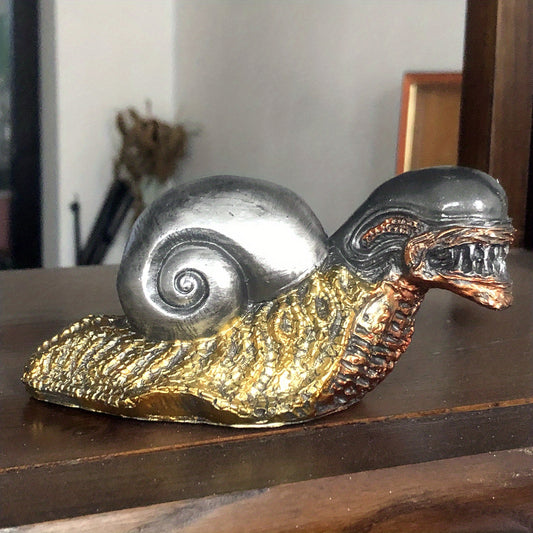 Alien Snail Statue Model for Garden or Home Decor