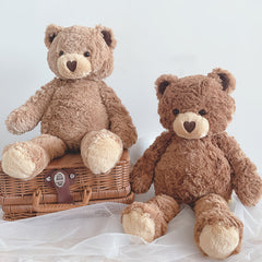 Cute Light Brown Bear Plush Toy - Perfect Gift for Birthdays & Valentine's Day