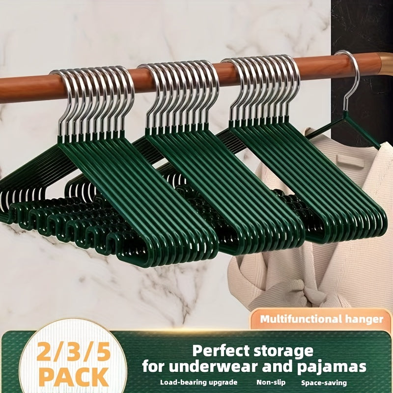 Metal Dipped Non-slip Hangers Waves Support Magic Hangers Clothes Dry