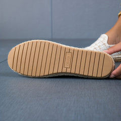 Women's Plaid Slip On Espadrille Shoes Lightweight & Comfortable