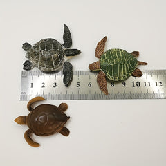Sea Turtle Model Solid Marine Animal for Aquariums and Desk Ornaments