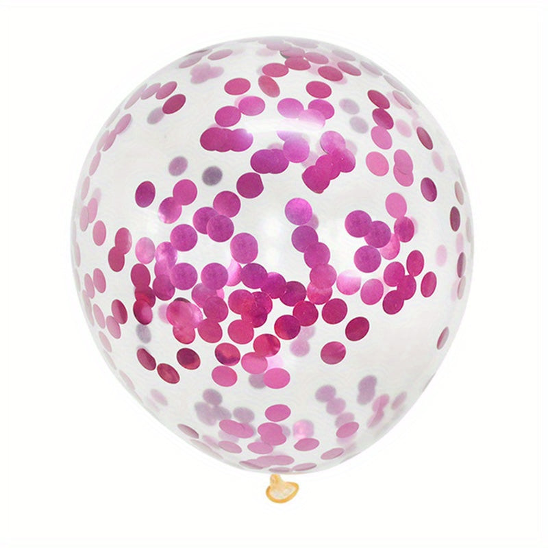 10pcs 12" Confetti Balloons Latex Helium Balloon Party Decoration