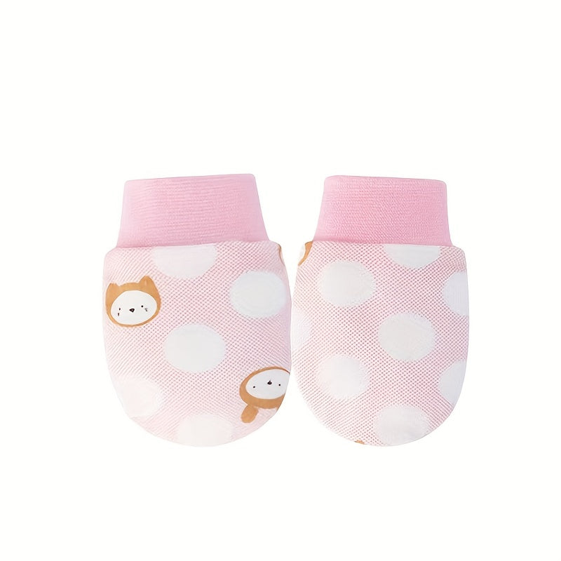 Cute Rabbit Mittens for Baby's Hands 0-6 Months
