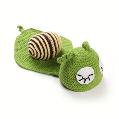Newborn Snail Crochet Knitted Photo Outfit Baby Costume