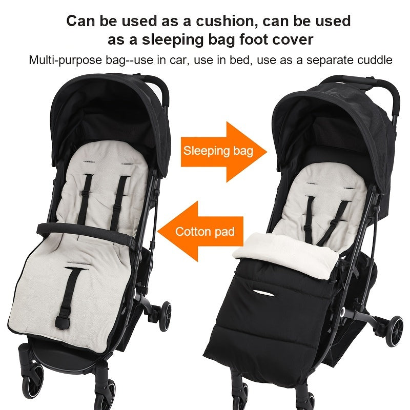 Baby Stroller Footmuff Winter Sleeping Bag Warm Thickened Footmuff