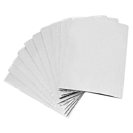10pcs Sound Deadening Damping Mat Car Silent Proofing 5mm