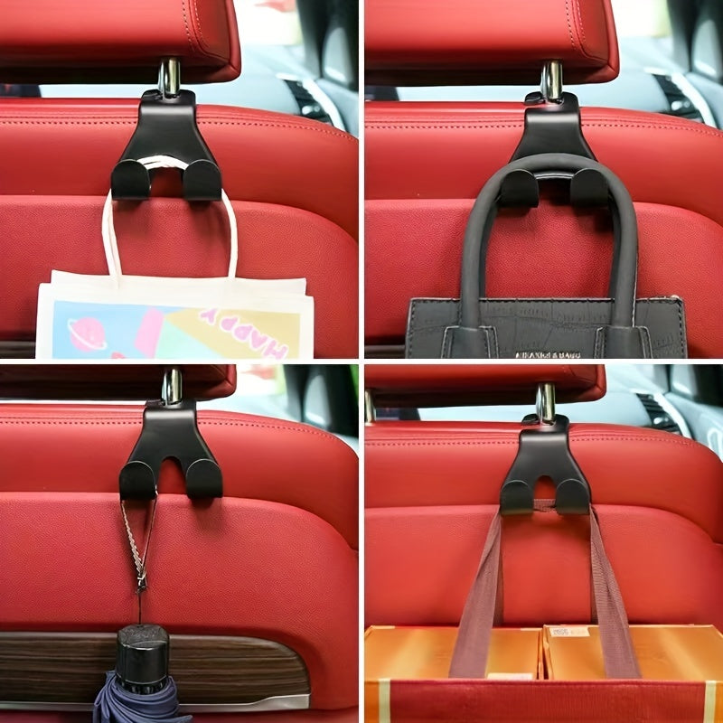 Car Seat Back Hook Mobile Phone Rack Hidden Items Multifunctional Hook