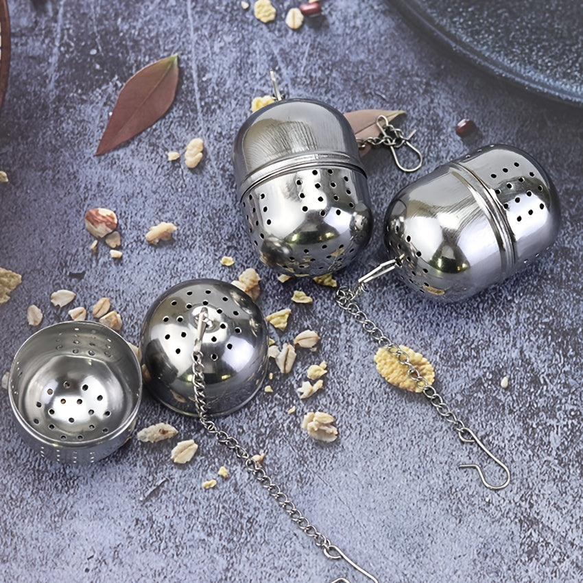 Stainless Steel Tea Ball Infuser Strainer Filter Loose Leaf Tea Spice
