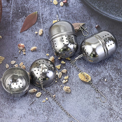 Stainless Steel Tea Ball Infuser Strainer Filter Loose Leaf Tea Spice