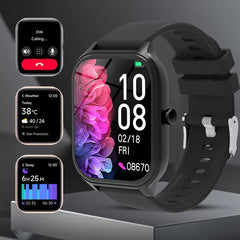 Smartwatch with Call & Message Features Activity Tracker Pedometer