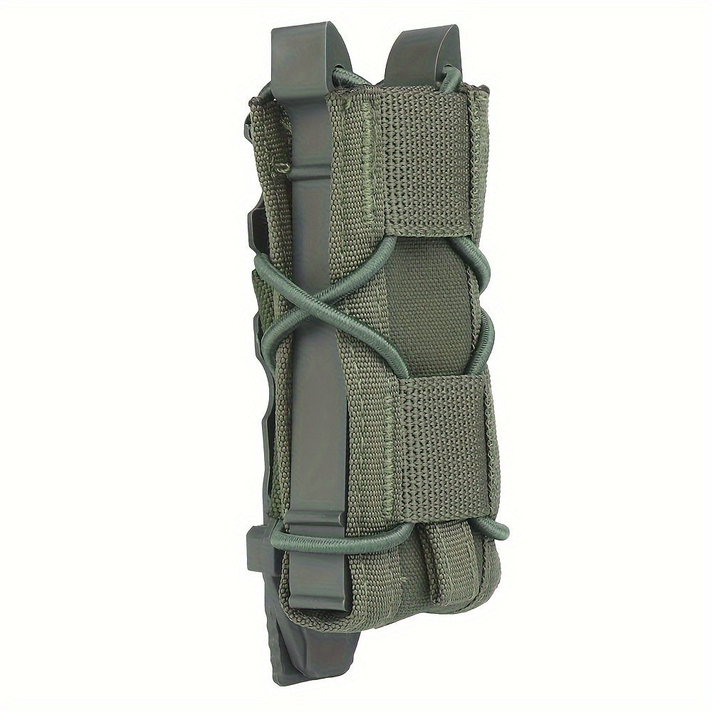 9mm Single Mag Pouch Molle Flashlight Holder