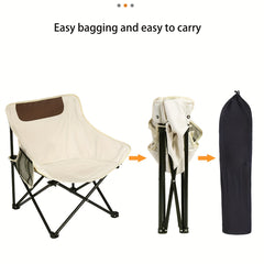 Portable Folding Moon Chair for Camping Picnic Beach