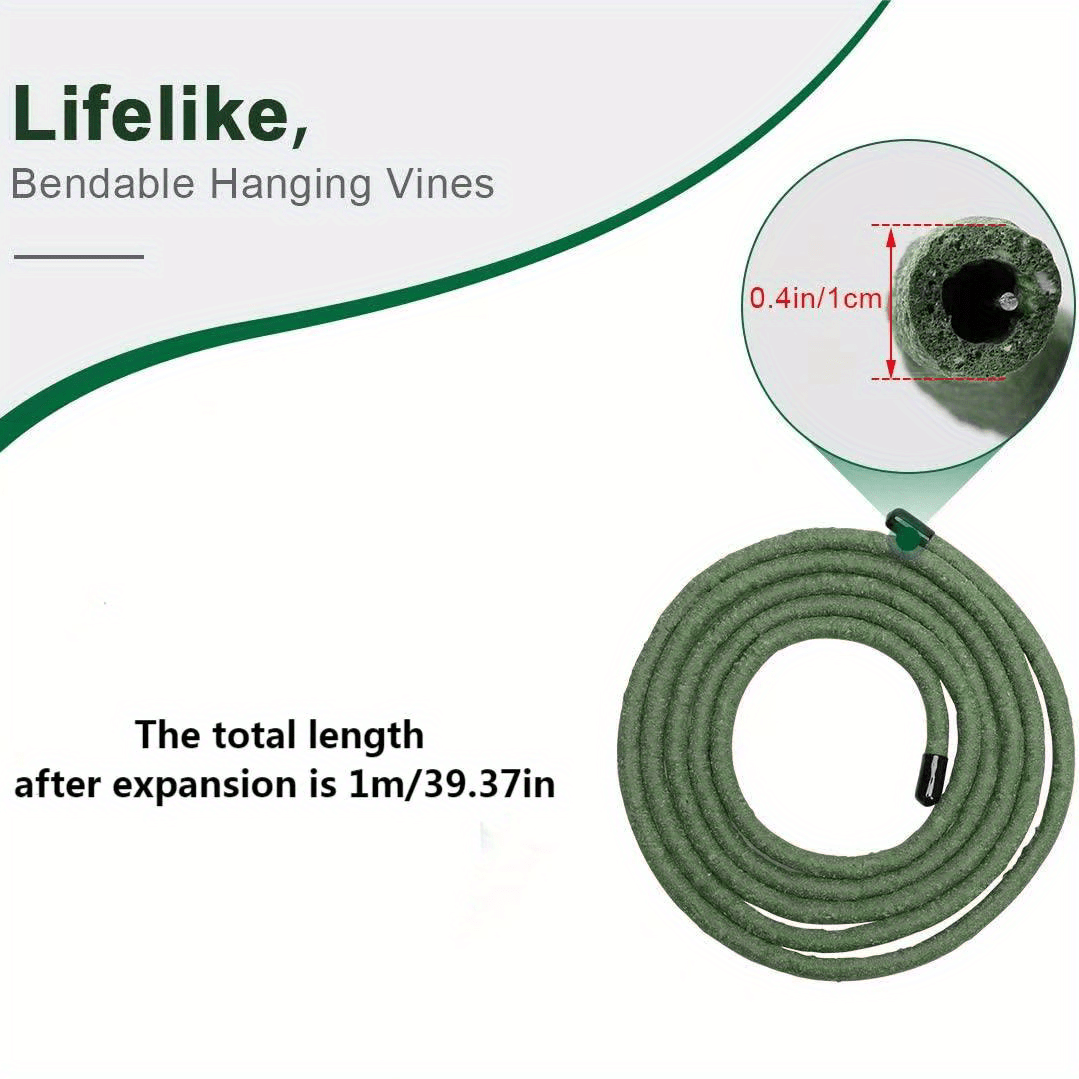 Suction Cup Vine for Reptile Tank with Sheath