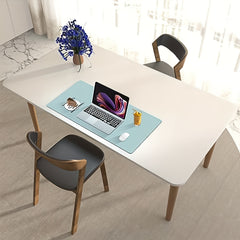 Desk Pad Protective Mouse Pad Anti slip PU Leather Engraving Machine Pad