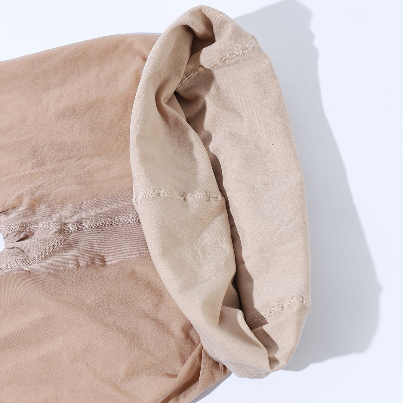  Double Layered Button Detail Tummy Control Stockings