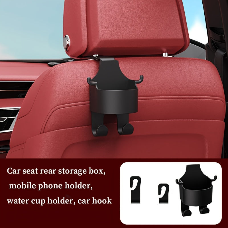 Car Cup Holder Seat Back Storage Bag Car Phone Holder