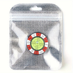 Golf Ball Marker Green Slope Reader Level Meter with Magnet