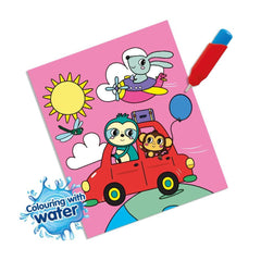 Water Colouring Book Travel Set with Brush