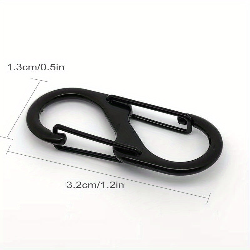 Alloy Spring Snap Hook Carabiner for Hiking Camping