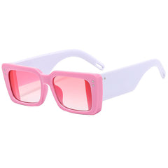 Thick Frame Sunglasses Women's Leopard Block Shades Golf Eyewear