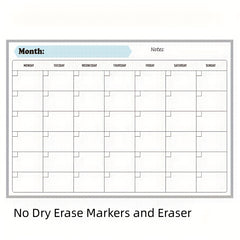 Magnetic Dry Erase Calendar For Fridge Monthly Board Calendar For Refrigerator