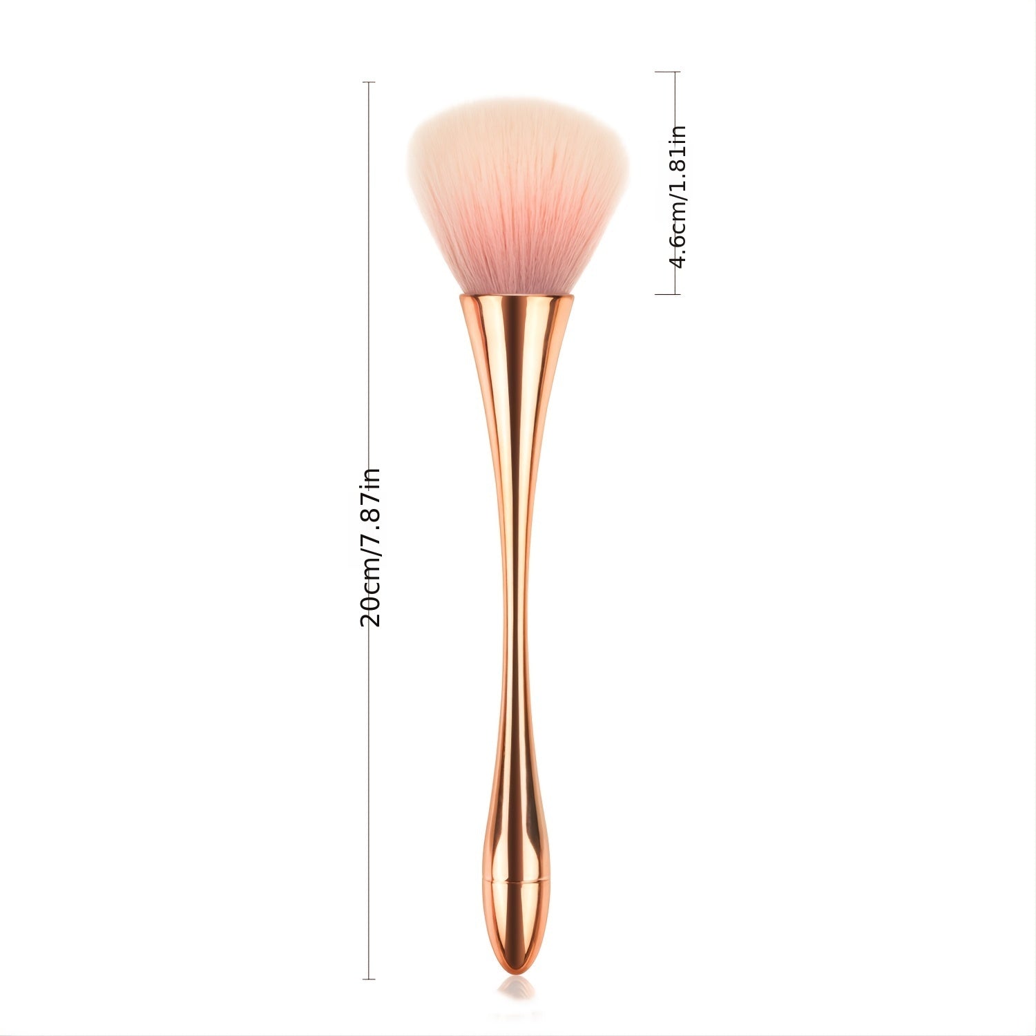 Large Mineral Powder Brush with Crystal Rhinestones
