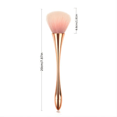 Large Mineral Powder Brush with Crystal Rhinestones