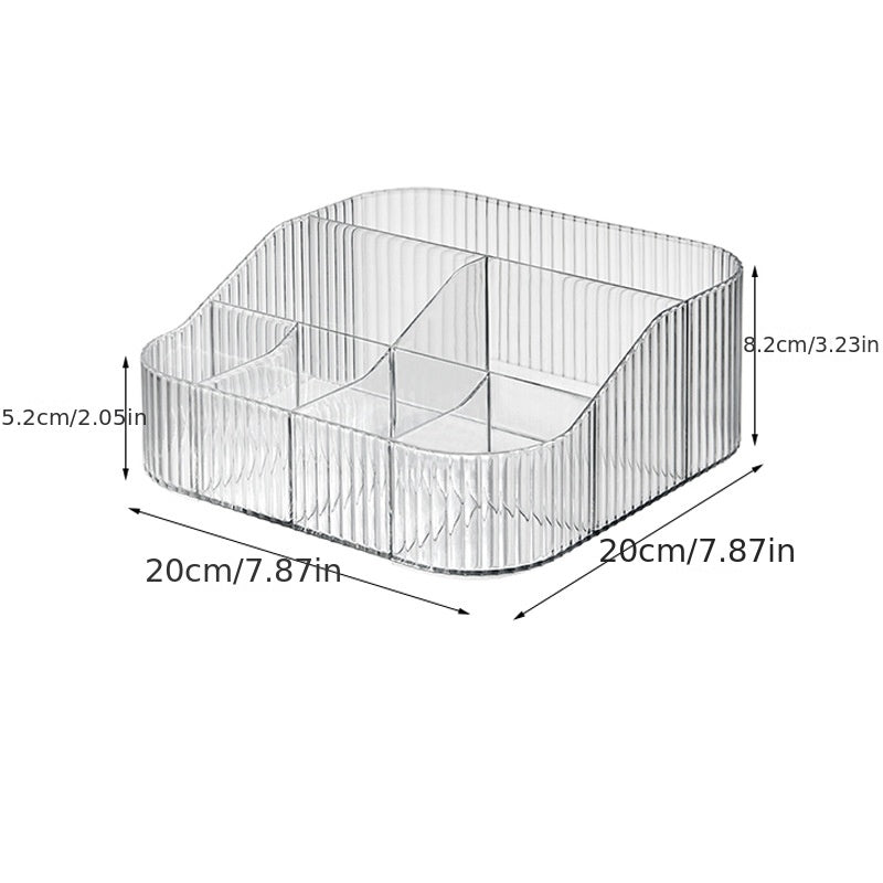 Vintage Makeup Organizer Tray for Lipstick Brushes Perfume Skincare