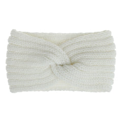 Women Knitted Headbands Twist Knotted Stretchy Hair Bands Hair Accessory