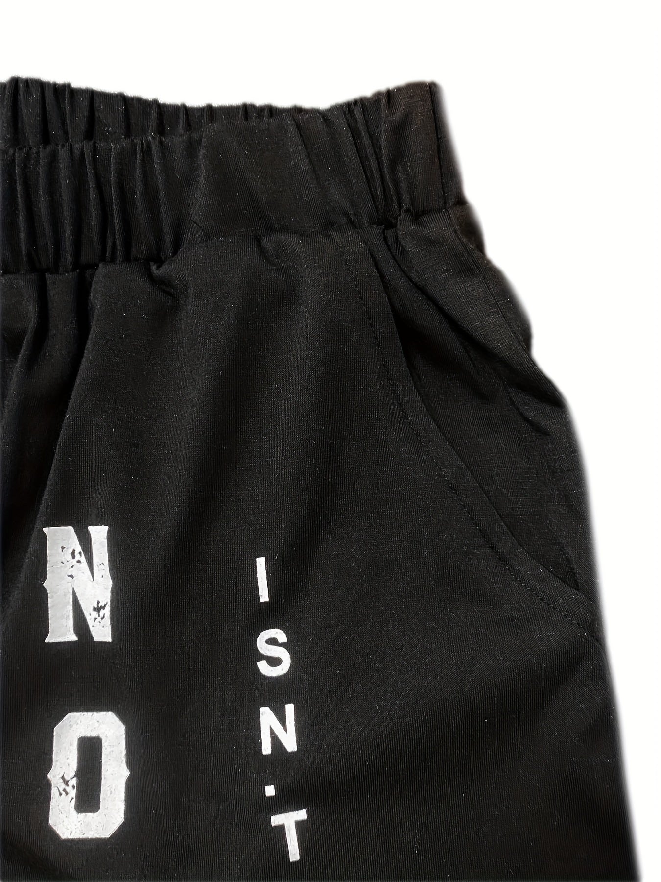  Women's Flag & Letter Print Fitness Pants