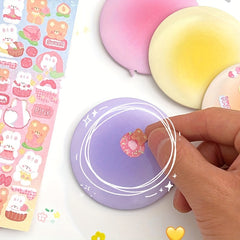 Portable Mini Round Travel Mirror Small Makeup Mirror Handheld Makeup Mirror