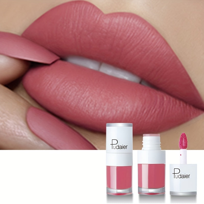 Matte Lip Glaze Long Lasting High Pigment Lip Gloss Liquid Lipstick