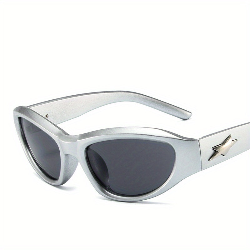 Y2K Wrap Sunglasses Men Women UV400