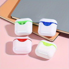 2pcs Dual Hole Pencil Sharpener Set with Large & Small Holes