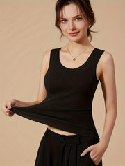 Seamless Thermal Underwear Sleeveless Top Women's Lingerie