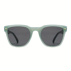 OUWEN Small Square Polarized Sunglasses Retro Sun Glasses UV400
