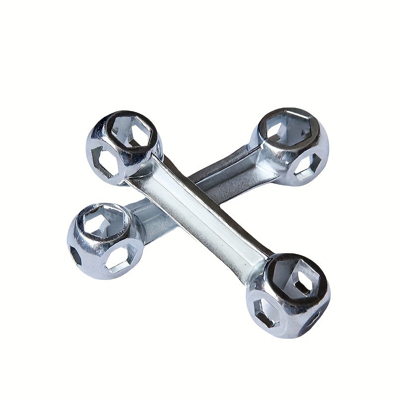10 in 1 Bike Dumbell Wrench - Multifunctional Repair Tool
