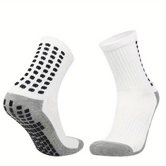 Breathable Non-slip Cotton Crew Socks for Sports