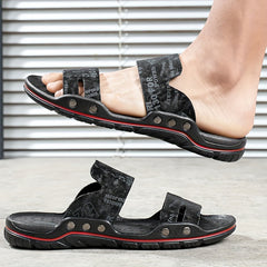 Men's Slip On Sandals Outdoor Walking Shoes