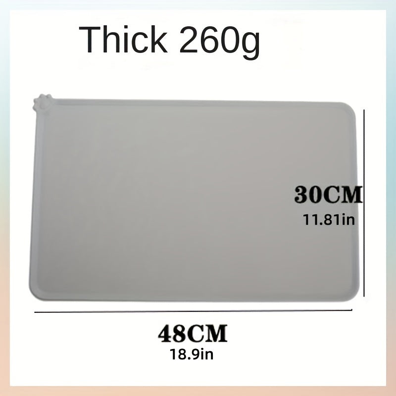 Silicone Pet Feeding Mat Waterproof & Easy to Clean Meal Pad