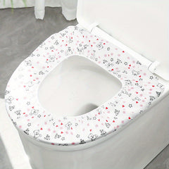 10pcs Disposable Toilet Seat Covers Large Waterproof Potty Covers Germ Protect