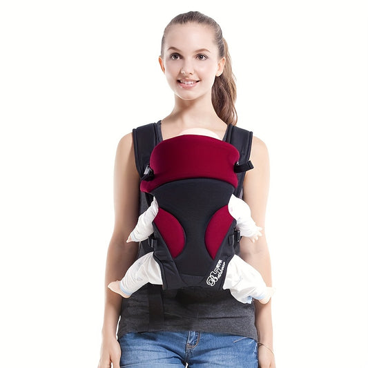 3-In-1 Breathable Baby Carrier Backpack - Front Carry - Kangaroo Pouch