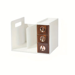 Desktop Storage Box Student Desk Stationery Finishing Box Office Shelf