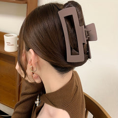 Large Plastic Square Hair Claw Clips Hair Accessories