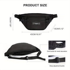 Waist Bag Fanny Bag Chest Bag Messenger Bag Men's Women's Single Shoulder Bag