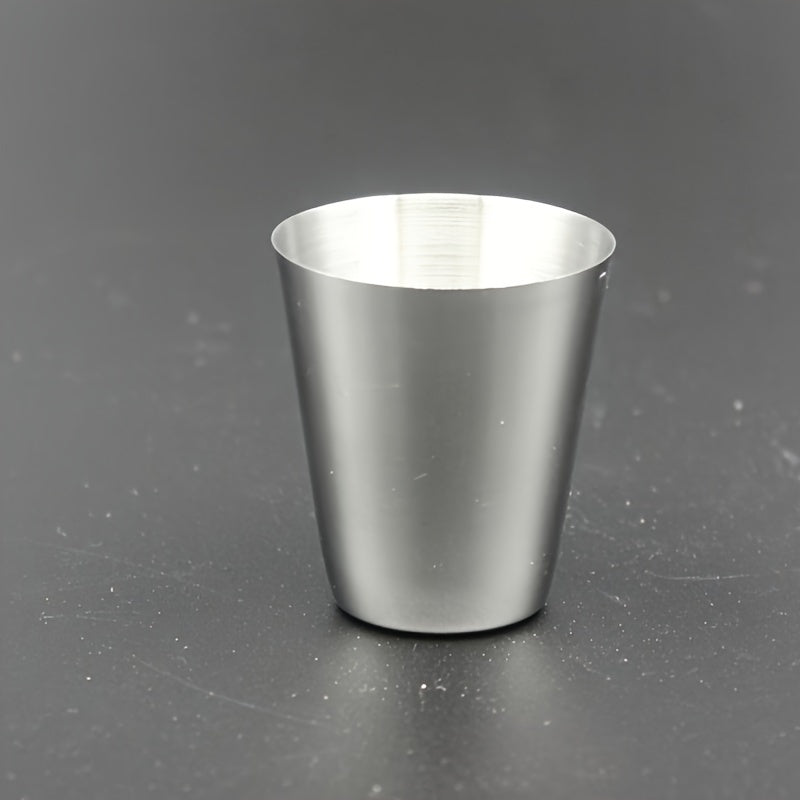 30ml Stainless Steel Beer Cups Set for Travel Outdoor Camping