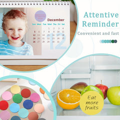 35PCS Colorful Transparent Sticky Notes Memo Stickers for Home & Office Use